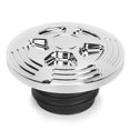 thumbnail image 1 of Motorcycle Aluminum Oil Cap Fuel Gas Tank Vented Decorative Cover Fit for XLSilver, 1 of 7