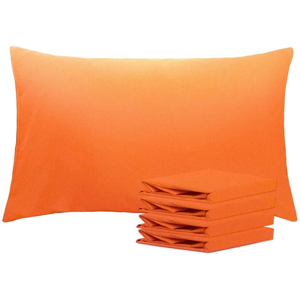 NTBAY Juego de 2 fundas de almohada estándar, 100% microfibra cepillada de 1800 hilos, súper suaves y acogedoras, resistentes a las arrugas, a la decoloración y a las manchas con cierre de sobre, fund