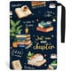 thumbnail image 1 of 1 funda para libro de bolsillo de 13,4 x 9,45 pulgadas, diseño de "Just One More Chapter", con cremallera y bolsillo frontal. Protectores para libros., 1 of 9