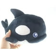 thumbnail image 5 of Set of 2 Plush Sealife - Orca and Hammerhead Shark with Googly Eyes Stuffed Animal Toy - Soft Squishy Sea Aquatic Animal Stuffie, 5 of 7
