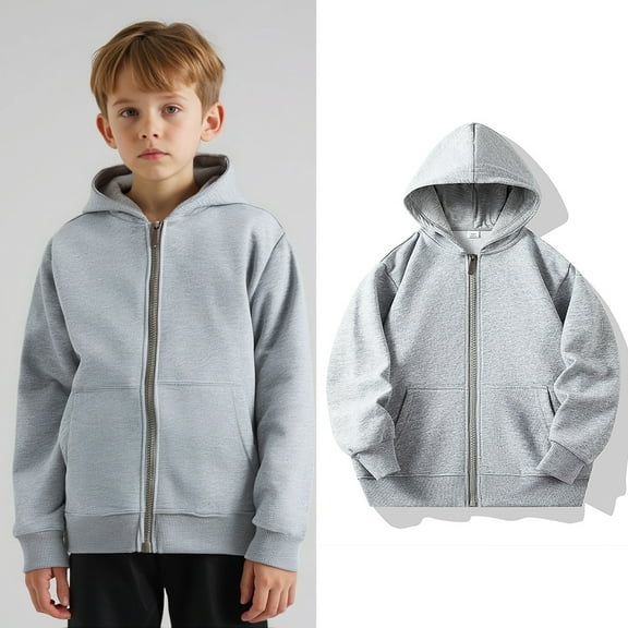 Toddler Hoodies for Girls Zip up Hooded Long Sleeve Hooded Sweatshirt Top Winter Clothes 2-3 Years Old Girl Clothes