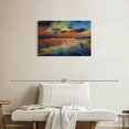 thumbnail image 2 of Elephant Stock Key West Florida Sunset Wall Art - Horizontal Canvas Wall Art - Living Room Wall Decor - Beach Canvas - Orange And Yellow Decor By Michael Creese - 30" x 20", 2 of 8
