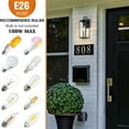 thumbnail image 4 of 17.75" Outdoor Lighting Dusk to Dawn Exterior Light Fixture Wall Mount Outdoor Light for House, Porch, Doorway, Hallway, Exterior, 4 of 9
