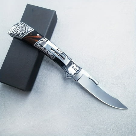 3.6-Inch Sharp Folding Pocket Knife | EDC Tool with Clip (Red/Black) | Affordable Cool Mini Knife - Suitable for Outdoor Survival Camping Hunting & Kitchen Use Men's Portable Tool