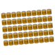 thumbnail image 1 of 50 anillos de aluminio para patas de paloma 2023, bandas de 8 mm para patas de paloma para gallos, gallinas, Naranja, 1 of 9