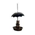 thumbnail image 2 of AuroraX Bird Feeders for Outdoors Hanging Squirrel Proof,Waterproof Bluebird Feeder Mothers Day Gift Brown, 2 of 6
