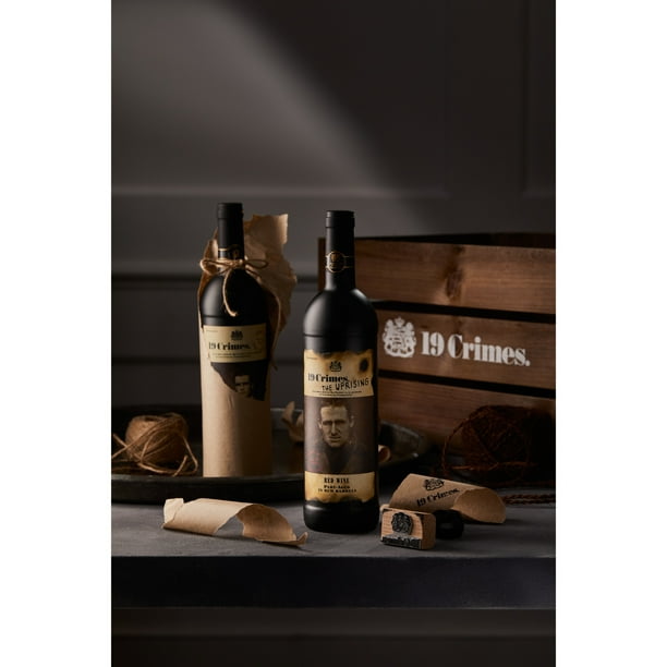 19 Crimes The Uprising Red Wine, 750ml, 15% ABV, Australia