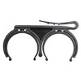 thumbnail image 1 of Clip de soporte de pelota de golf de plástico Accesorios de golf Golfista Negro Sunnimix Soporte para pelota de golf, 1 of 8