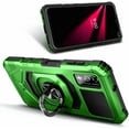 thumbnail image 6 of Nagebee Phone Case Compatible for T-Mobile REVVL V 4G (2021) with Tempered Glass Screen Protector, Full-Body Protective [Military-Grade] Magnetic Car Mount Ring Holder Heavy-Duty Case (Green), 6 of 6