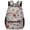 Color, variant on Trash Cartoon Seamless Pattern Oxford Backpack Multi Compartment Casual Carry Bag for Books
