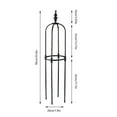 thumbnail image 3 of Planting Support Frame Stainless Steel Climbing Gardening Supplies U-shaped U Shape Durable Household Plants Stand Rack, 3 of 17