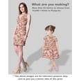 thumbnail image 5 of Soimoi Camouflage Print,Cotton Cambric, Quilting Fabric Sold by The Yard 42 Inch Wide, Medium Weight Cotton Fabric, SewingSupplies, Peach, 5 of 5