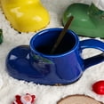 thumbnail image 1 of TIMIFIS Ceramics Cup Festive Ceramic Mug in Boot Shape Unique and Stylish Comfortable and Practical for Christmas Coffee Tea and Hot Drinks Kitchen Gadgets, 1 of 7