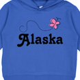 thumbnail image 3 of Inktastic Alaska Butterfly Toddler Hoodie, 3 of 4