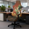 thumbnail image 5 of Whosucclay Peacock Print Gaming Chair Covers, with Armrest Cover Computer Chairs Slipcovers Stretchable Elastic Machine Washable Gaming Chair Seat Cover with Zipper, 5 of 8