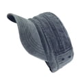 thumbnail image 4 of Qarigey Gorro estilo gorra de cadete básico y desgastado de algodón Sombreros negro Qarigey PS15897-02, 4 of 6