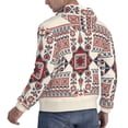 thumbnail image 6 of Wukai Fashion Tatreez1 Print Men Hoodies Fleece Sweatshirts Long Sleeve Sweaters Pullover Fall Outfits Winter Clothes-4X-Large, 6 of 7