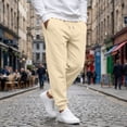 thumbnail image 2 of Evdexr Baggy Sweatpants for Men Drawstring Tapered Joggers 2026 Elastic Lounge Back To School Slacks Wide Leg High Waist Casual Pants with Pockets M, 2 of 7
