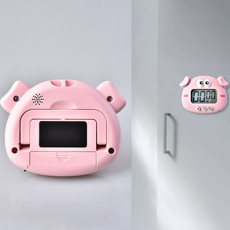 Kitchen ,Animal With Stand Alarm Screen Clock With Stand Loud Stand Loud Alarm Clock Time Workout Kitchen Cute Animal Screen Clock Time Cute Animal With Kids Study Kitchen Qahm