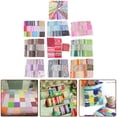 thumbnail image 4 of 50Pcs 10x10cm Printed Cloth Handmade Patchwork Quilting Patchwork Doll Clothing Sewing Fabric Sewing Craft Supplies, 4 of 7