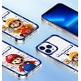 thumbnail image 4 of Para funda 12/12Pro, funda para iPhone 12/12 Pro de 6,1 pulgadas, funda transparente con estilo bonito y encantador de Mario oso de fresa Electrónica, 4 of 4