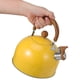 thumbnail image 3 of Tea Kettle: Stainless Steel Whistling Tea Kettle - 2.5L Folding Handle Teapot For Stovetop - Loud Whistle And Ergonomic Design For Home Dorm Camping, 3 of 3