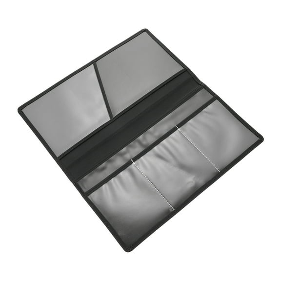 OUNONA  Cards Storage Holders Id Wallet Insurance and Registration Black