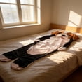 thumbnail image 1 of Oversized Adult Sleeping Bag with Soft Flannel for Napping and Camping, 1 of 5