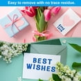 thumbnail image 4 of Unique Bargains Vinyl Letters Numbers Stickers Kit, Self Adhesive Decals for Mailbox, Sign Dark Blue 1224 Pieces 12 Sheets, 4 of 6