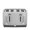 Stainless Steel, variant on 4 Slice Toaster