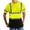 Green, variant on BXINGOHAI High Visibility Shirts Safety T Shirts with Reflective Strips and Pocket Short Sleeve Mesh Hi Vis Construction Work Class Shirt Green,XXXL