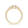 thumbnail image 2 of ANGARA Lab Grown Diamond Engagement Ring for Women in 14K Yellow Gold (Size-5.9mm| Color-F-G| Clarity-VS) | April Birthstone, Anniversary, Jewelry Gift for Women | Lab-Grown Diamond Ring, 2 of 8
