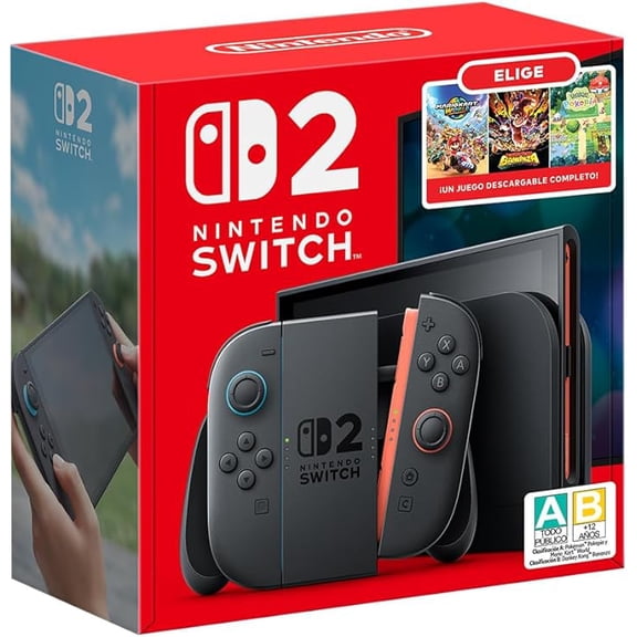 Nintendo Switch 2 Choose Your Game Bundle - Descarga tu juego Edition