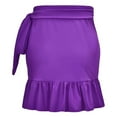 thumbnail image 3 of Women's Swimming Skirt High Waist Elastic Pleated Beach Holiday Swimming Pool, 3 of 5