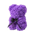 thumbnail image 2 of Rosa del día de San Valentín, decoración del día de San Valentín, caja de regalo creativa romántica de cumpleaños, regalos del día de San Valentín , Púrpura, 2 of 8