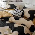 thumbnail image 1 of Ins Pink Butterfly Bedding Set Soft Flat Sheets Duvet Cover Pillowcase Polyester Bed Linen Single Queen Full Size Home Textile, 1 of 7