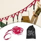 thumbnail image 3 of Cuerda de cordón para tienda de campaña al aire libre, tendedero multifunción, equipo resistente al viento rojo, 3 of 9