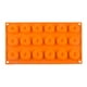 thumbnail image 1 of Fiudx Molde Antiadherente para Donas, 18 Cavidades, Silicona de Grado Alimenticio, Apto para Horno y Congelador, Multiusos para Pasteles, Pudines, Cubitos de Hielo y Gelatina, Fácil de Desmoldar, 30, 1 of 2