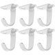 thumbnail image 2 of 6pcs Heavy Duty Ceiling Hooks for Secure Hanging on Brick, Drywall – Ideal for Bird Cages, Coats, and Plants, 2 of 4