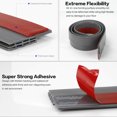 thumbnail image 2 of Stylish Self Adhesive Door Sweep, Aluminium Sweeps For Maximum Energy Savings, Under Door Bottom Weather Stripping With Adjustable Soft Silicone Design, 2 of 6