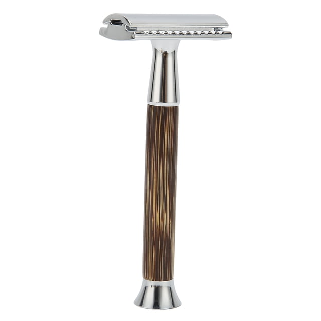 Double Edge Razor,Safety Shaver Professional Double Long Handled Safety Razor Safety Shaver Sleek Aesthetic