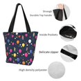 thumbnail image 5 of Kdxio Colored Balloons Women Reusable Grocery Bags Foldable Ripstop,Reusable Shopping Bags for Shopping,Gym,Gift, 5 of 7