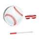 thumbnail image 5 of Piñata de béisbol, pelotas deportivas, confeti, artículos para fiestas, entretenimiento, actividades de bricolaje, piñata de papel de sóftbol con bate, 5 of 9