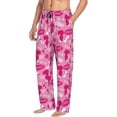 thumbnail image 2 of Xecao Poodle Dog Men's Straight Lounge Pajama Pants: The Ultimate in Comfortable Sleepwear, 2 of 9