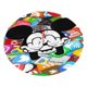 thumbnail image 1 of Falda para árbol de Navidad de Mickey Mouse, suave y divertida, decoración navideña navideña de granja de 48", 1 of 4