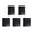 Black, variant on 5Pcs Two Pocket Document Organiser with Prong Fastener Clip Water Resistant