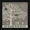 thumbnail image 2 of Annie LaPoint 15x15 Black Modern Wood Framed Wall Art Titled - Our Tree House, 2 of 6