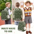 thumbnail image 3 of DAKIMOE Toddler Backpack for Girls Boys Corduroy Kids Backpacks Cute Kindergarten Daycare School Bag for Students, 3 of 9