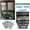 as the picture shows, variant on 10 Sheets Sound Deadening Damping Mat Car Silent Compact Van Proofing 5mm Auto