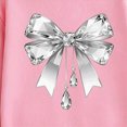 thumbnail image 6 of Toddler Baby Girls Outfits 24 Months 2T 3T 4T 5T 6T 7T Girls Fall Winter Clothes Toddler Girls Ruffle Long Sleeve Cute Top Jeans Bell-bottomed Pants 2PCS Set Pink Size 6-7 Years, 6 of 9